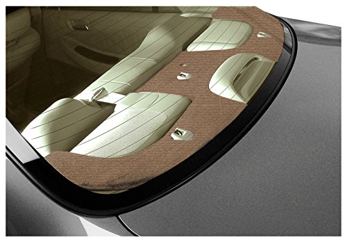 Coverking Custom Fit Rear Deck Cover for Select Passport Models - Velour (Tan)
