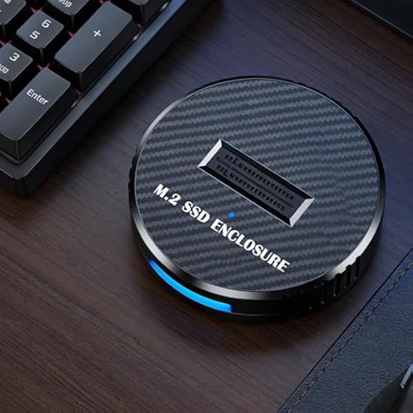 Корпус для жесткого диска - внешний корпус для 2,5 , алюминиевый корпус USB 3.0 с установкой без инструментов, поддерживает высокоскоростную передачу данных, совместим с и Linux