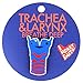 Trachea + Larynx Lapel Pin - Breathe Deep! by I Heart Guts