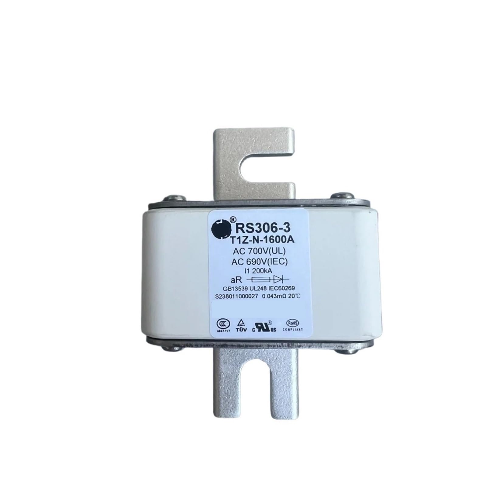 VSPPJYFG RS306-3-T1Z 690VAC Fuse(800A)