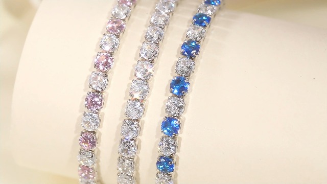 CheersLife Bracciale Donna Argento 925 con 5A Sparkle Zircone - Bracciale Tennis Regalo per Lei, Moglie, Natale, San Valentino, Compleanno, Anniversario