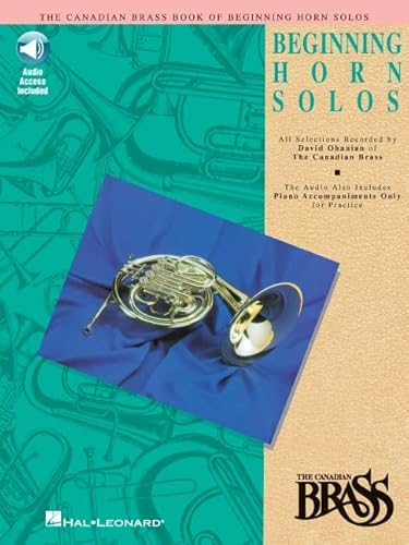 Canadian Brass Book Of Beginning Horn Solos: Book/Cd Pack #TOP15