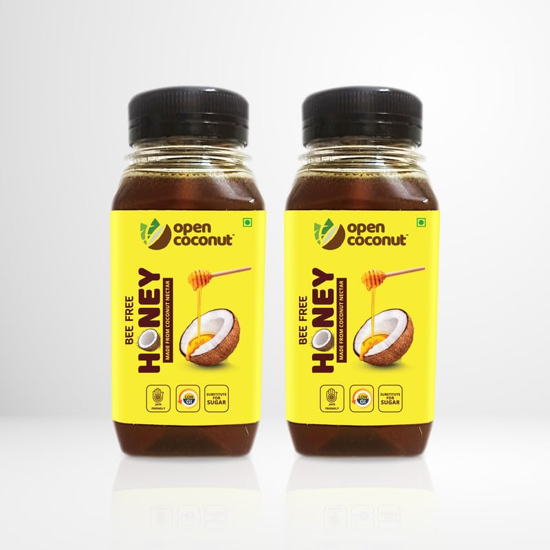 See full amazon price history chart for Open Coconut Bee-Free Honey from Coconut Nectar - 500 gm | Jain Friendly | No Added Sugar & Adulteration | Natural and Fresh | Low Glycemic Index | No Sugar & Fat | Non-Alcoholic | Vegan Open Coconut Bee-Free Honey from Coconut Nectar - 500 gm | Jain Friendly | No Added Sugar & Adulteration | Natural and Fresh | Low Glycemic Index | No Sugar & Fat | Non-Alcoholic | Vegan (B0CQP68QLD) Amazon Price History, Amazon Price Tracker