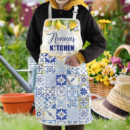 WCGXKO Nonna's Kitchen Apron - Mother's Day Grandma Gift by WCGXKO - Used condition - Image 7