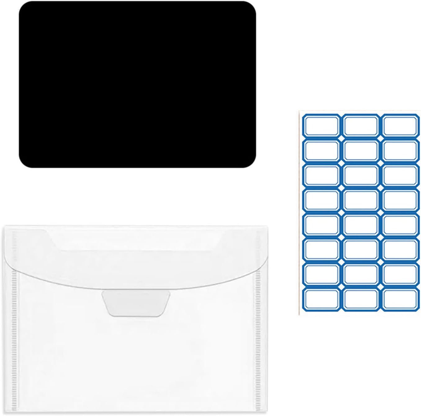 Rubber Sheets And Clear Cutting Die Storage Bag Set For Scrapbooking Card Making Supplies Includes Sticker Die Cutting Tool Sheets