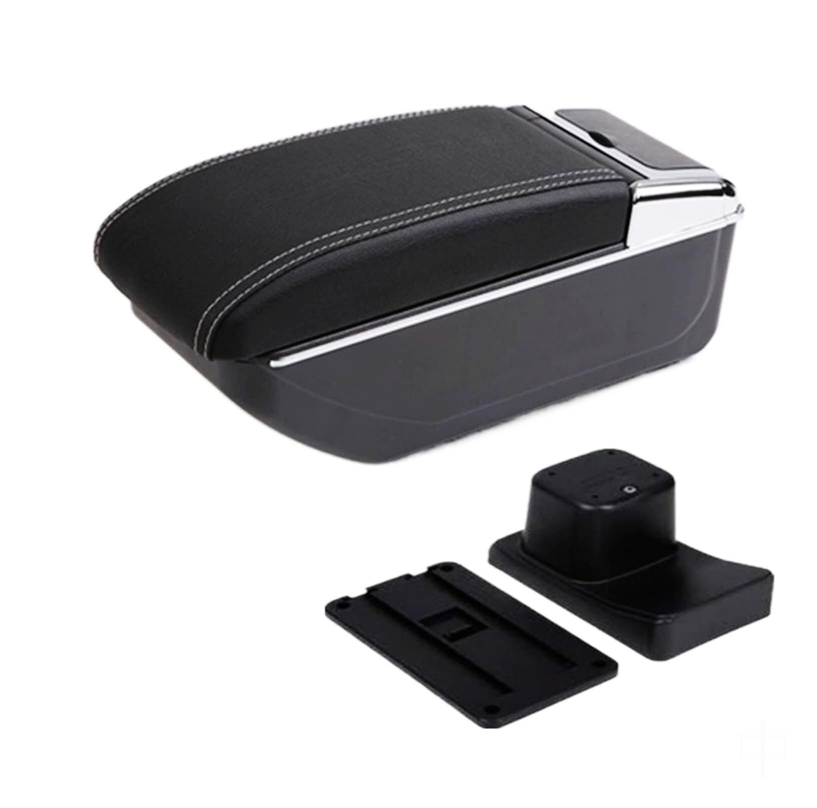 GTDTKGANAK Storage Box For Suzuki For Baleno 2016-2023 Center Armrest Storage For Box with USB(B3 No Usb)