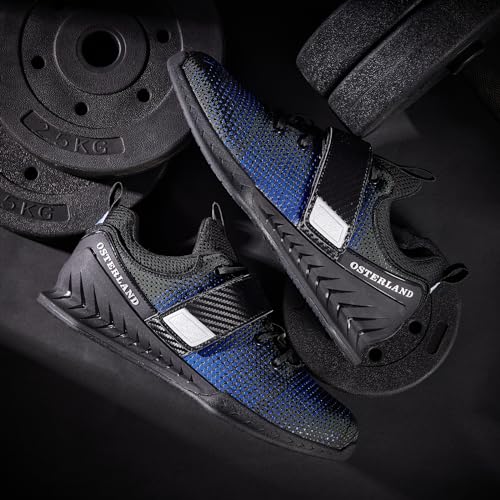 Image of Osterland Weightlifting Shoes: High-Performance Footwear for Gym Powerlifting, Specifically Designed for Heavy Lifting, Deadlifting, Weight Training, Squat Shoes for Men Women