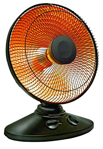 Durabold Dish Heater Parabolic Electric Heater with Quick, Concentrated Heat- 14