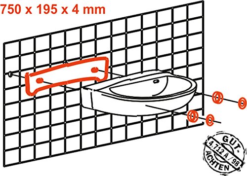 Cornat SSWT Set insonorizzazione f. WST Max.750mm