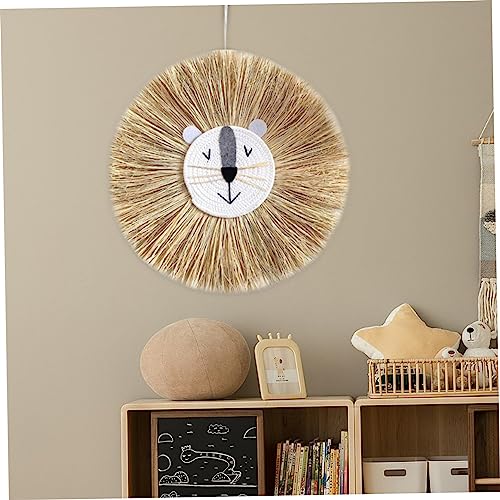León de macramé decorativo ideal para regalo de bautizo 7
