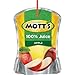 Mott's 100% Apple Juice, 6.75 Fluid Ounce Pouch, 8 Count (Pack of 4)