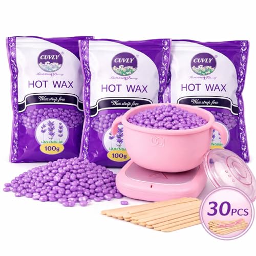 Image of Hair Removal Wax Kit Wax Heater Machine Roll on Hair Removal Wax Kit Wax Heater machine,Refill Cartridge Strips With Wipes Waxing kit for Women Waxkit (wax Roller Heater Machine Combo) (18)