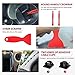 Nilight 200Pcs Trim Removal Tool, Auto Push Pin Bumper Retainer Clip Set Fastener Terminal Remover Adhesive Cable Clips Round Handle Crowbar Kit Car Panel Radio Auto Clip Pliers, 2 Years Warranty