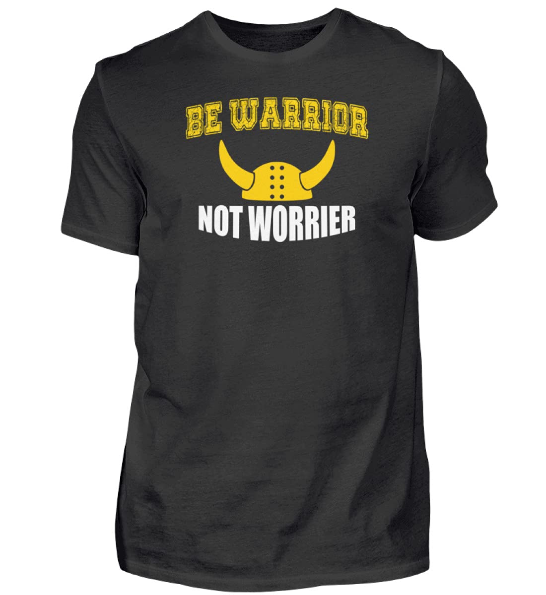 T-Shirt Viking Homme Noir XX-Large en Coton Supérieur | Be Warrior