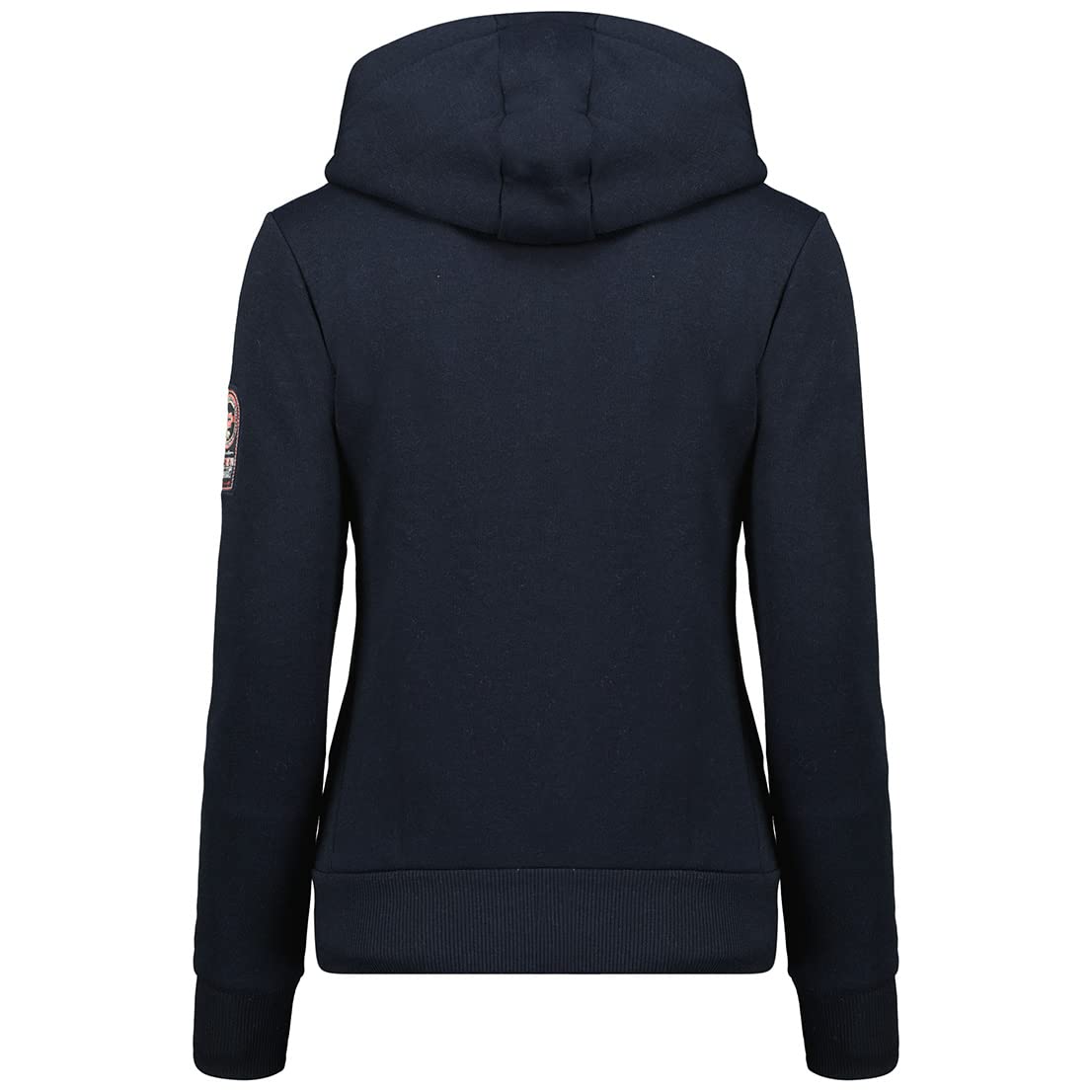 Geographical Norway Gladys Lady - Sweat Femme Capuche Poches Kangourou - Sweatshirt Femmes Pull Casual Manches Longues Chaud