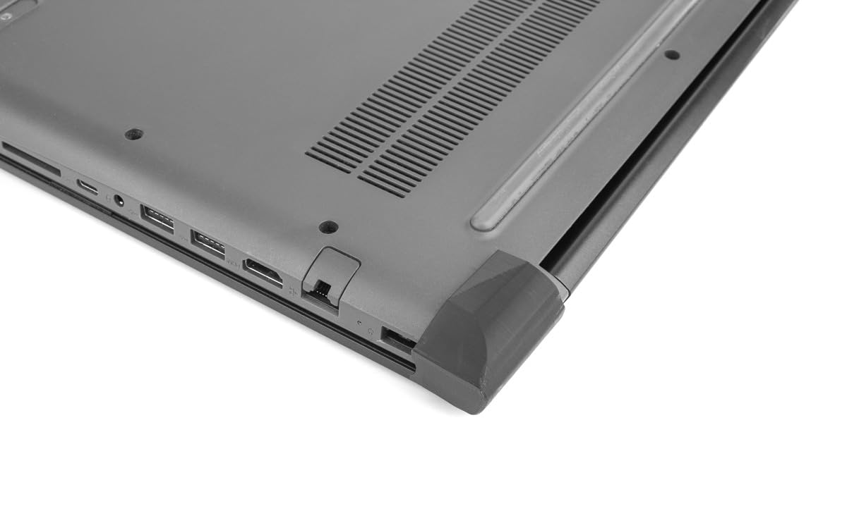 Kit de reparación NetDan para portátil Lenovo IdeaPad 330-15ICH (Carcasa inferior, reposamanos, bisagras en ABS negro)