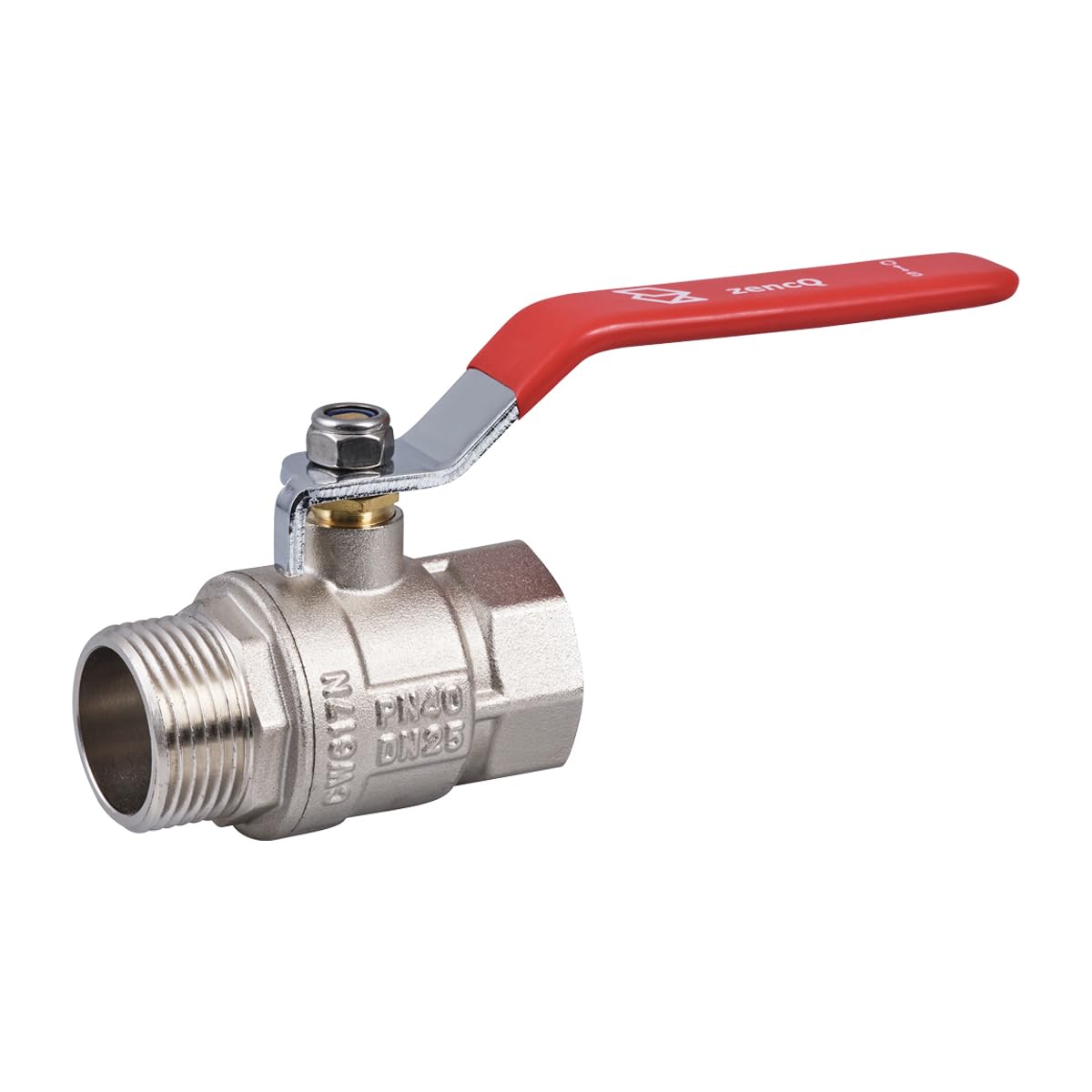 Valvole A Sfera In Ottone 1/2 Pollice Per Tubo – 2 Pezzi, Rubinetto Intercettazione Per Acqua, Aria, Olio, Gas, Giardino - 3