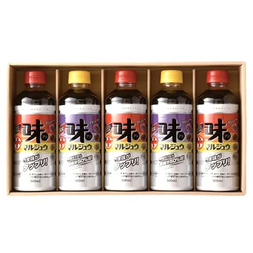 丸十大屋 味マルジュウ 詰め合わせ AL-37 (化粧箱入り/常温品) 丸十 まるじゅう マルジュウ 調味料 しょうゆ 醤油 山形県 グルメ お取り寄せ