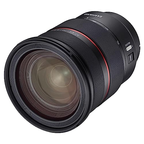 SAMYANG 標準ズームレンズ AF 24-70mm F2.8 FE ソニーαE用 フルサイズ対応 最短撮影距離 35cm ウェザーシーリング設計 フィルターサイズ82mm ブラック