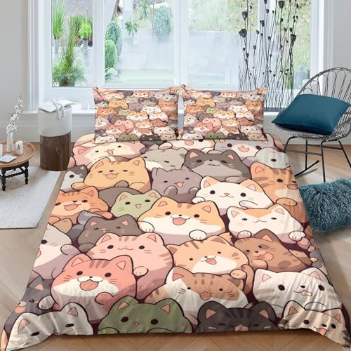 Housse de couette chat 3D pour la chambre de votre garçon