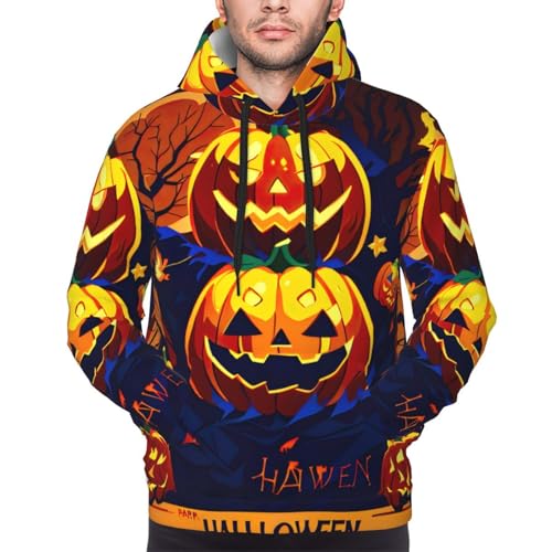 Pull à capuche citrouille d'Halloween idéal pour la superposition