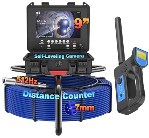 Anysun 100FT Pro Sewer Camera with Locator