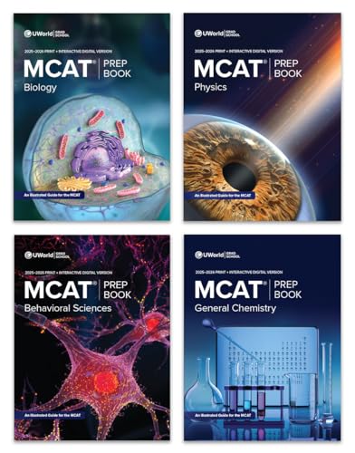 Uworld Uworld Llc Mcat Ubooks 2025-2026: 8 Printed & Interactive Digital Mcat Prep Books thumb #1