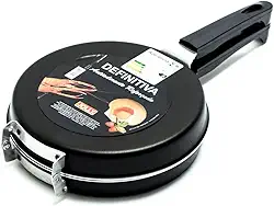 Omeleteira em Alumínio com Dobradiça Exclusiva 18 cm Antiaderente - 18 X 2,8 cm, Jolly