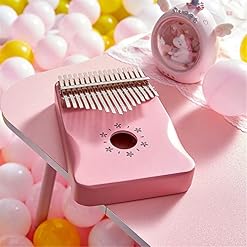 ChengBeautiful Piano à Pouce Bois d’acajou Kalimba 17 Pouce Clé Piano for débutants et Enfants Cadeau pour Les Enfants… - Les Beatles, Paul McCartney, John Lennon, RIngo Starr, George Harrison ChengBeautiful Piano à Pouce Bois d'acajou Kalimba 17 Pouce Clé Piano for débutants et Enfants Cadeau pour Les Enfants… – Image 5
