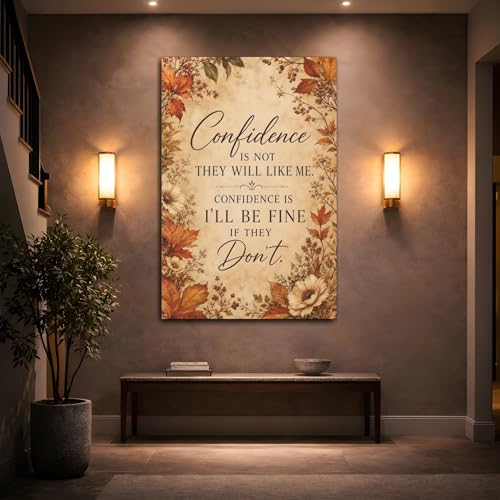 Tableau Nature Confidence de qualité supérieure avec châssis de 3 cm - 2