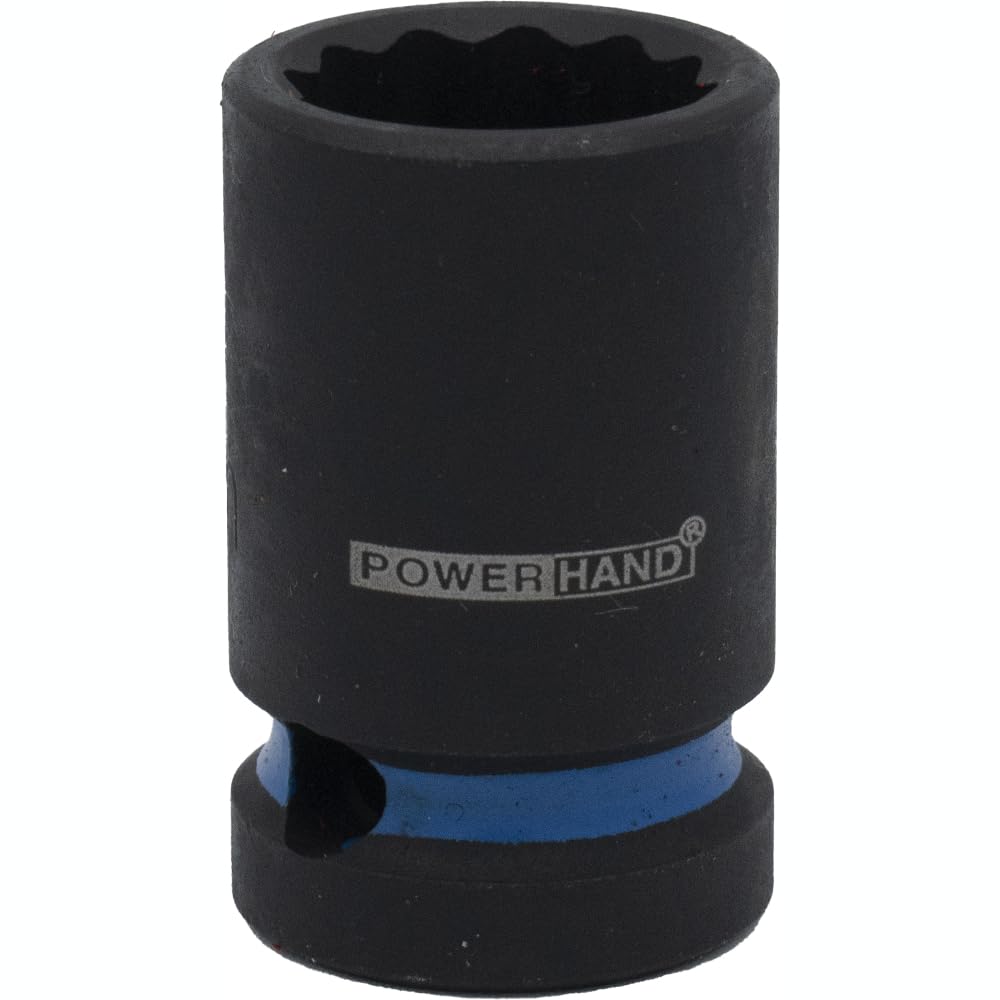 Powerhand 1/2" Drive Shallow Impact Socket 12 Point 16Mm Ki-S12-S16a