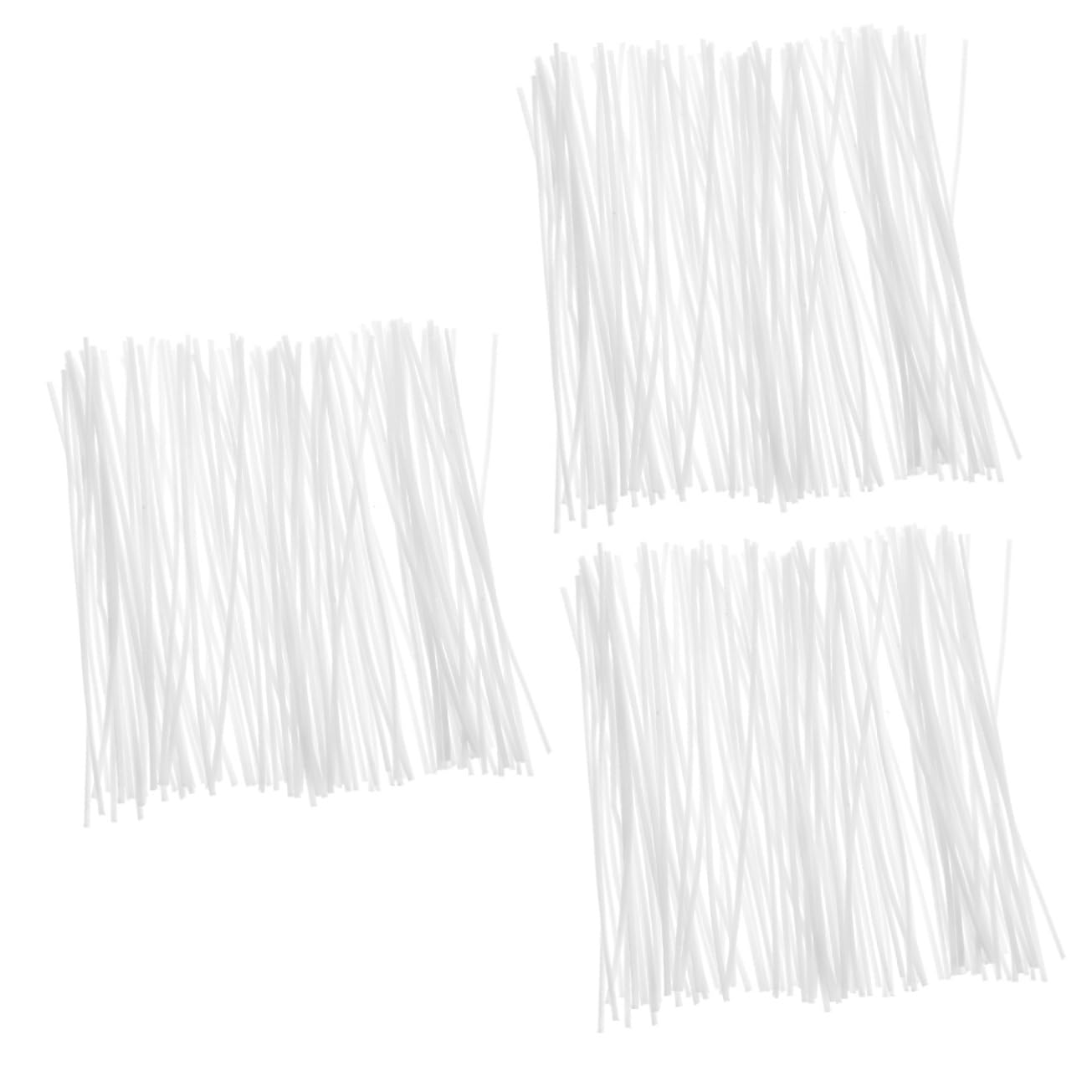 ARTIBETTER 3sets DIY Candle Wicking Kit Cotton Wicks for Candle Making Long Flat Wicks for Paraffin Beeswax Vegetable 100pcs*3