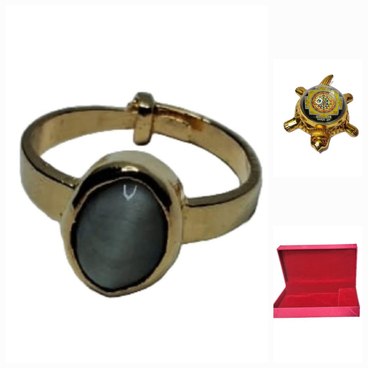 DFC CATSEYE STONE RING Cats eye Ashtadhatu Adjustable Ring for Astrological Purpose 8 Crt (B0D9ND4NR1) Amazon Price History, Amazon Price Tracker
