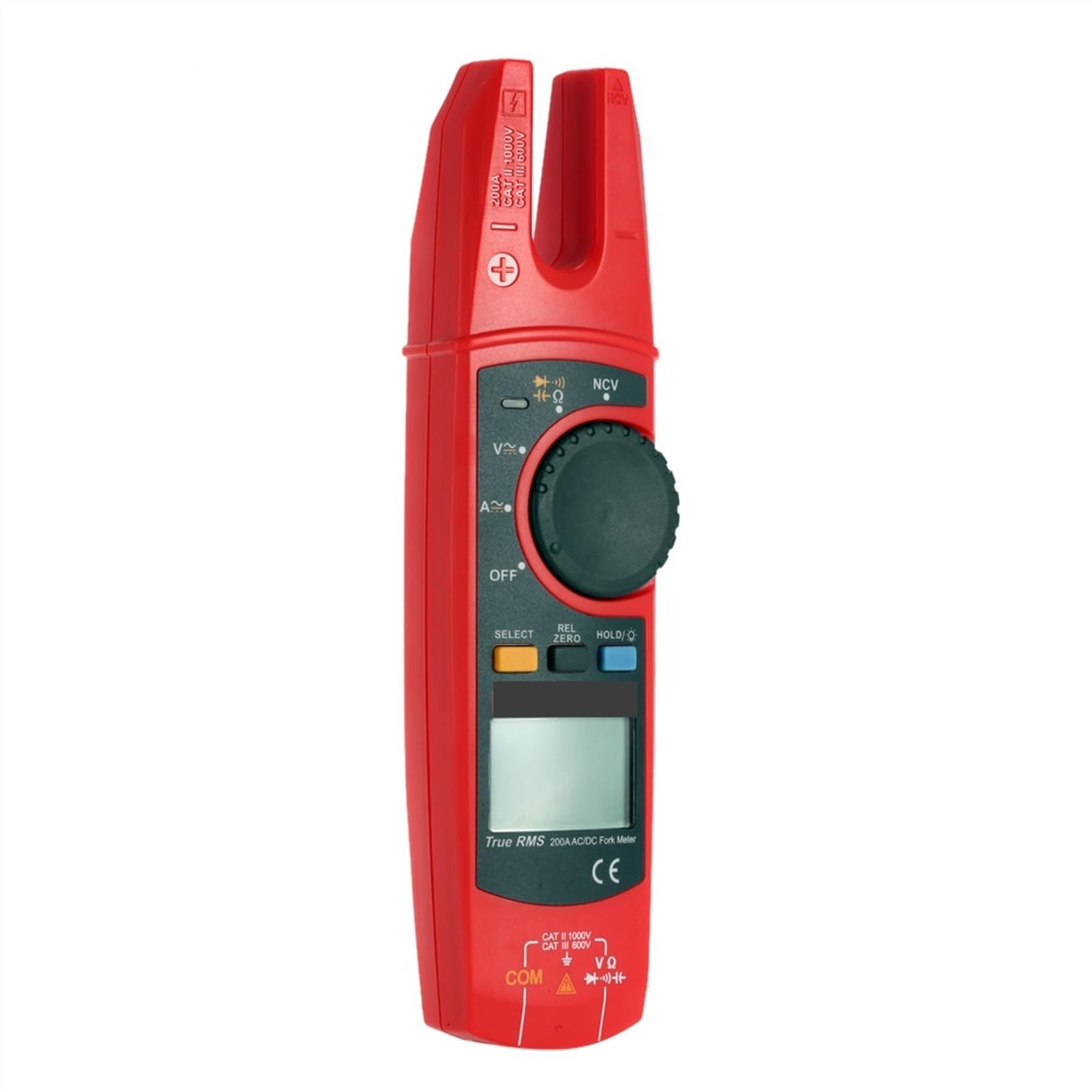 Medidor de corriente pinza digital AC/DC 200A alta precisión con pantalla digital/medidores horquilla True RMS,Serie Expert-Tech