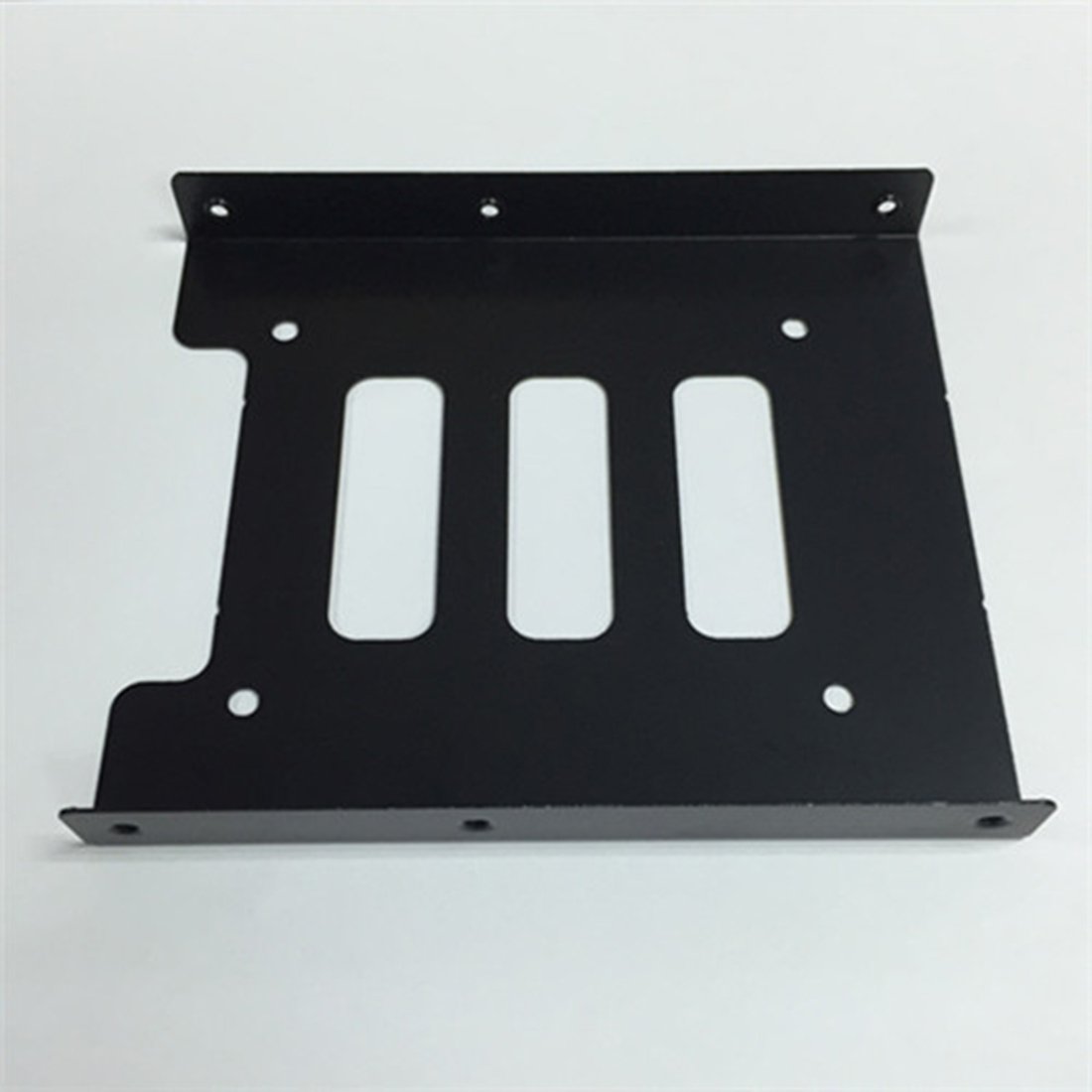 Staffa Adattatore In Metallo Nero Per Hard Disk 2.5" A 3.5" SSD