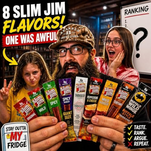 We Ranked 8 Slim Jim Flavors From Worst to Best