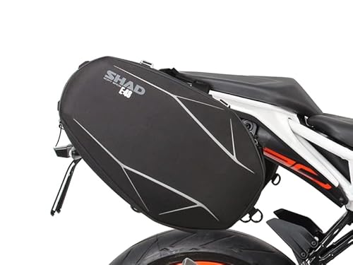 SHAD K0DK17SE Kit Side Bag Holder KTM Duke 125/390 ’17, Black, Größe One Size