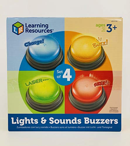 Learning Resources Buzzers, Set of 4 - Image 3