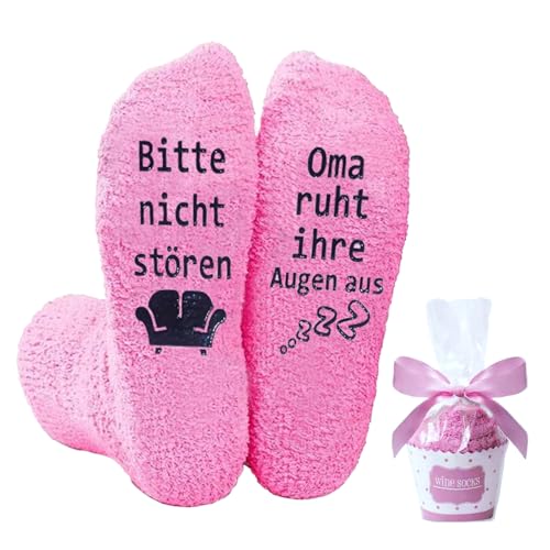 Lustige Baumwollsocken Geschenke für Frauen Mama Oma,Socken Mit Motiv,Geburtstagsgeschenk Muttertagsgeschenk,Weihnachtsgeschenke,Oma Geschenk,Muttertag Ideen,Oma Geburtstag,Mutter für Weihnachten