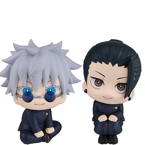 QAHEART Geto Suguru Figures Anime Geto Suguru Figure Statues Anime Action Figurine Ornament 10CM - Geto Suguru&gojsa - 10CM/3.94INCH