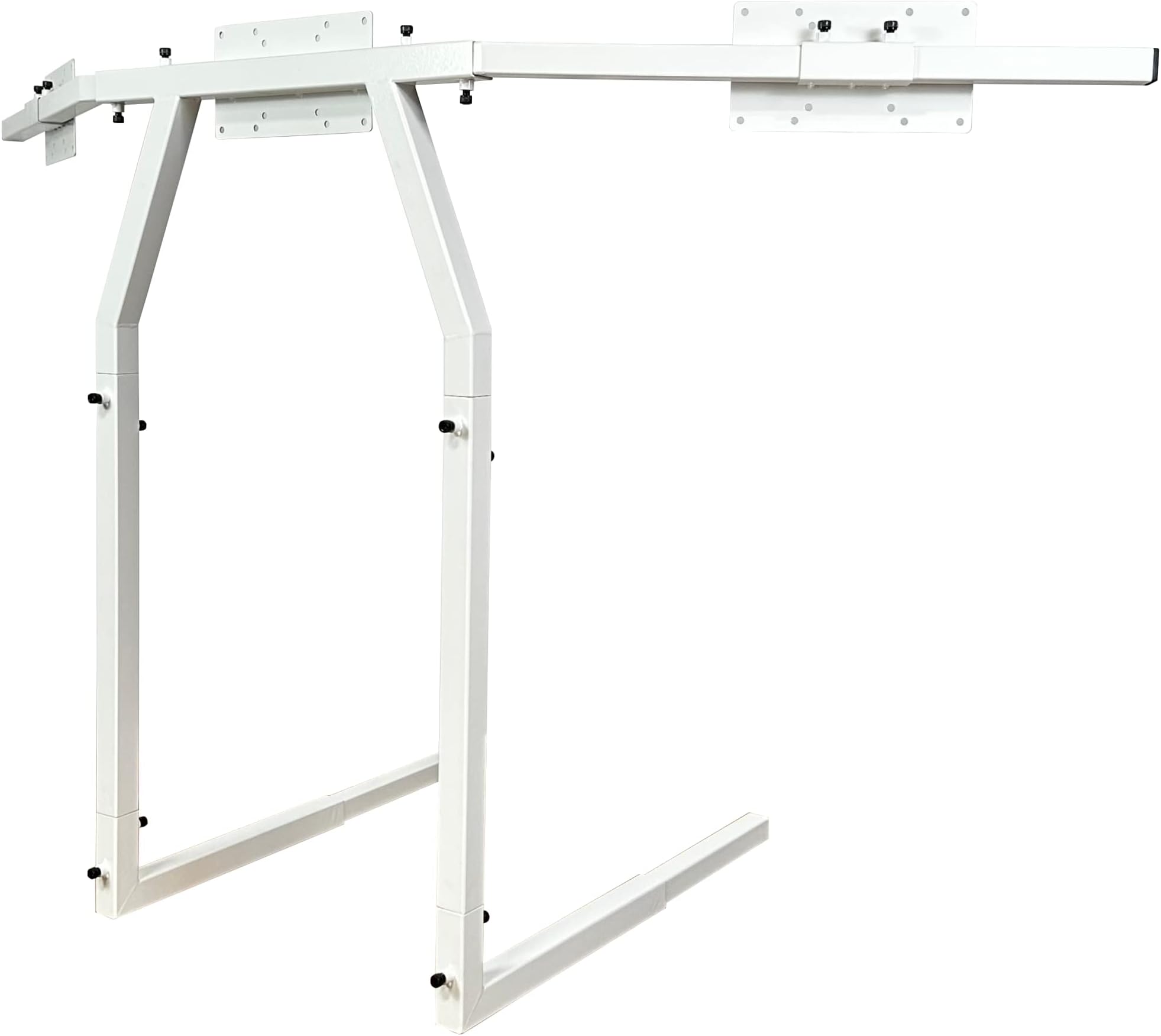 GTA Triple Monitor Stands - Large 3 x 39 - White Color