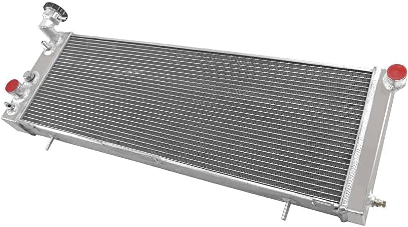 Miniatura 2 de RadySpeed Radiador de aluminio de 4 filas para Jeep Cherokee XJ Comanche 2.5L L4 4.0 L6 1991-2001
