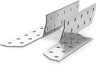 10x Alfa Sparrenpfettenanker rechts Länge 210 mm sendizimirverzinkt für den Anschluss von Sparren an Pfetten