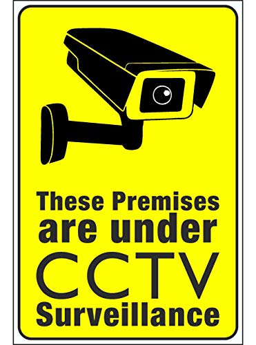 Craft Qila Safety & Warning Sign Board CCTV Security Camera