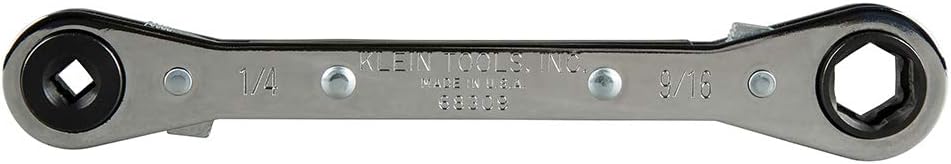 70% оƒƒ Evеrуthіng Klein Tools 68309 Ratcheting Fully-Reversible Refrigeration Wrench with Compact Design and Chrome-Plated Finish