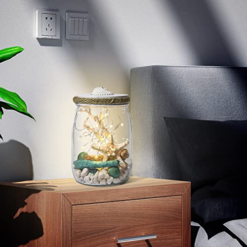Hehimhis Led Fairy Lights, Battery Operated Warm White Firefly Lights Mason Jar Lights Fairy String Lights For Wedding Party Christmas Decorations Bedroom Decor #TOP2