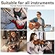 SUNOYA Gitarrenständer, Faltbarer Gitarrenständer, Gitarrenständer Holz, mit Rutschfestem Gummi , für Egitarre, Akustik, Bass, Klassik, Ukulele