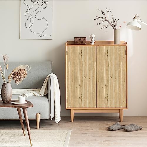 Vinyle décoratif aspect bois texturé Yun-aeon à haute adhérence