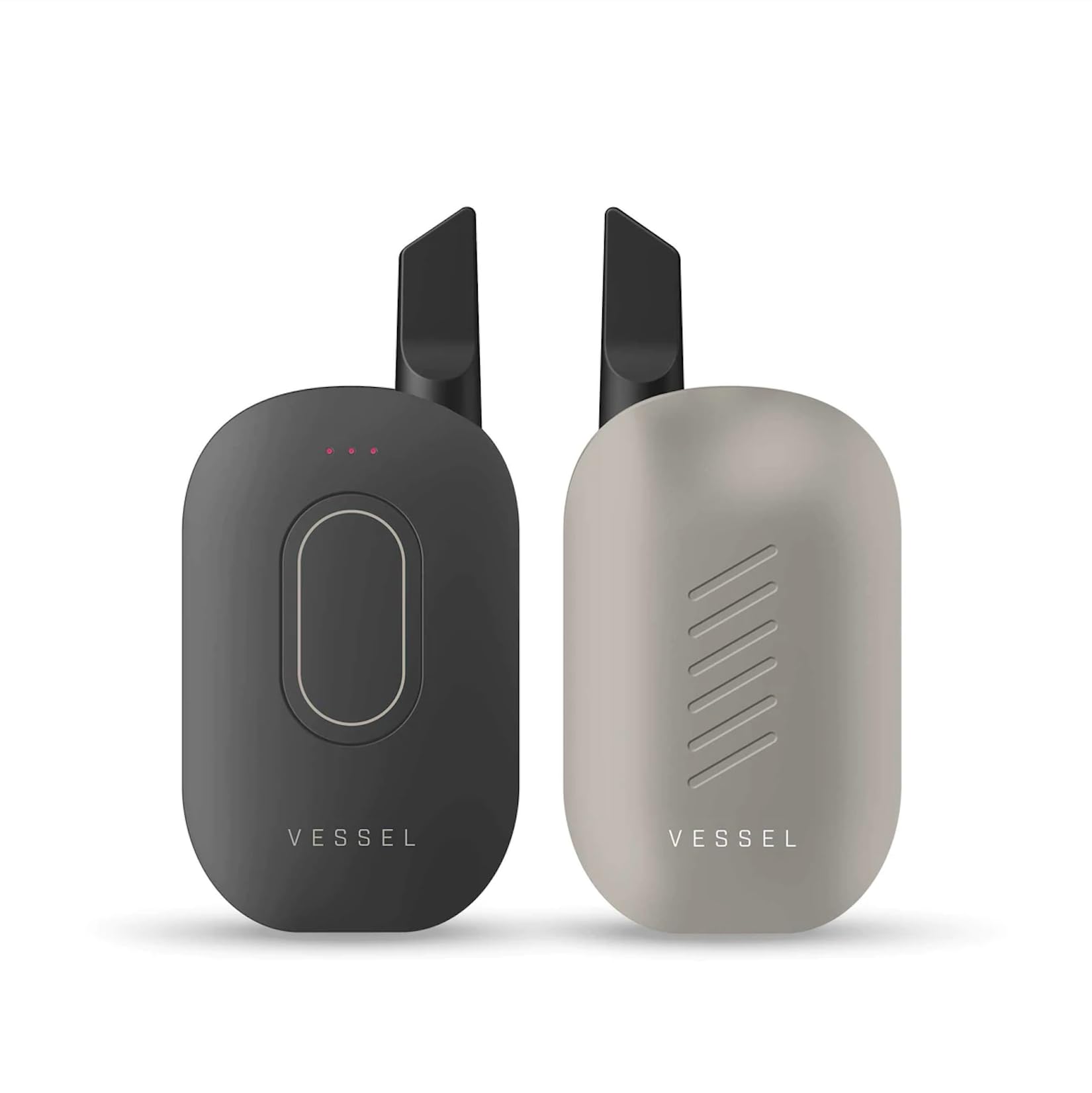 Vessel Compass 510 E-Zigarette Akku – Kompakter 550mAh Batterie mit 4 Spannungsstufen, USB-C, Drop-in Design & LED Anzeige – 510 Batterie – Rauchen, Vape, Verdampfer Pen für E-Liquid (Mojave)