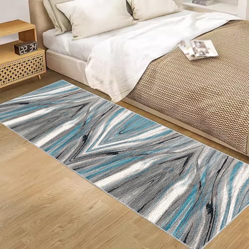 Alfombra de pasillo antideslizante y lavable para cocina o entrada, 50x200 cm 5